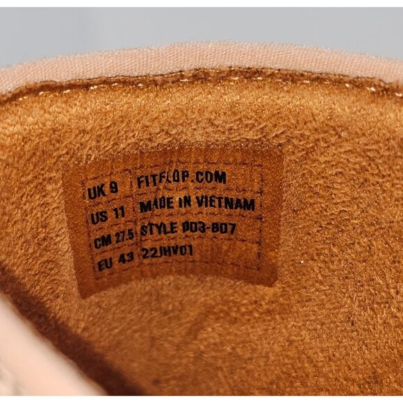 FitFlop Women's Blush Olive Glitter Mix Toe-Post Slip-Ons Sandals Size 11 2532 - Picture 8 of 16